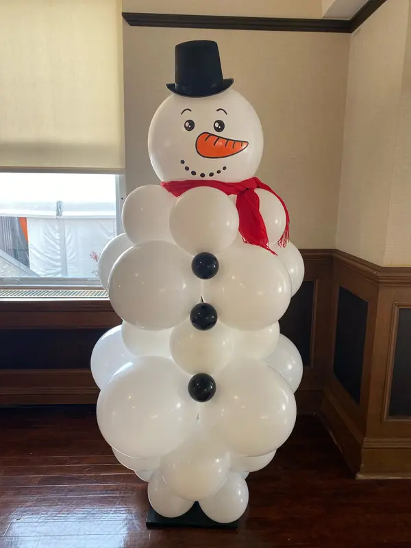 Snowman Balloon Sculpture