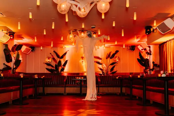 Hanging Candle Ceiling Treatment