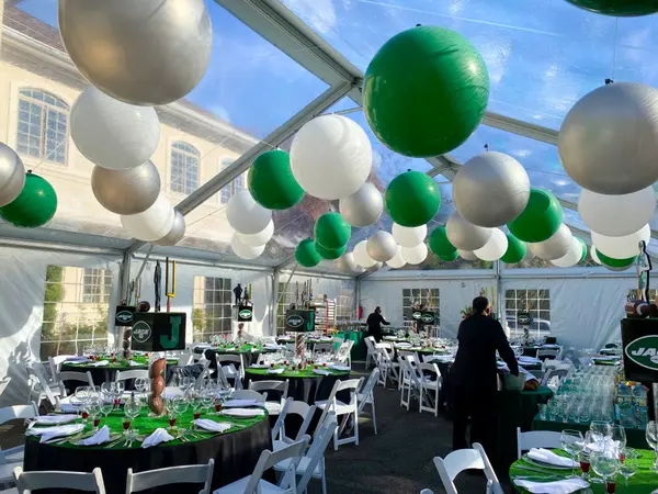 Tent Balloon Ceiling Treatment
