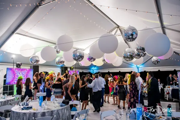 Tent Balloon Ceiling Treatment