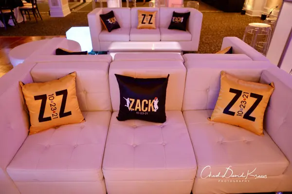 Custom Pillow With Different Logos