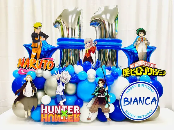 Anime Theme Fancy Balloon Bouquet