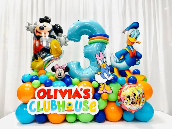 Mickey Mouse Theme Fancy Balloon Bouquet