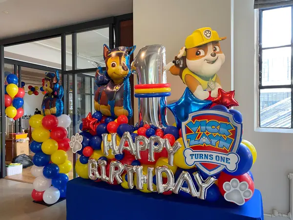 Paw Patrol Theme Fancy Balloon Bouquet