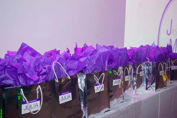 Custom Metallic Favor Bags