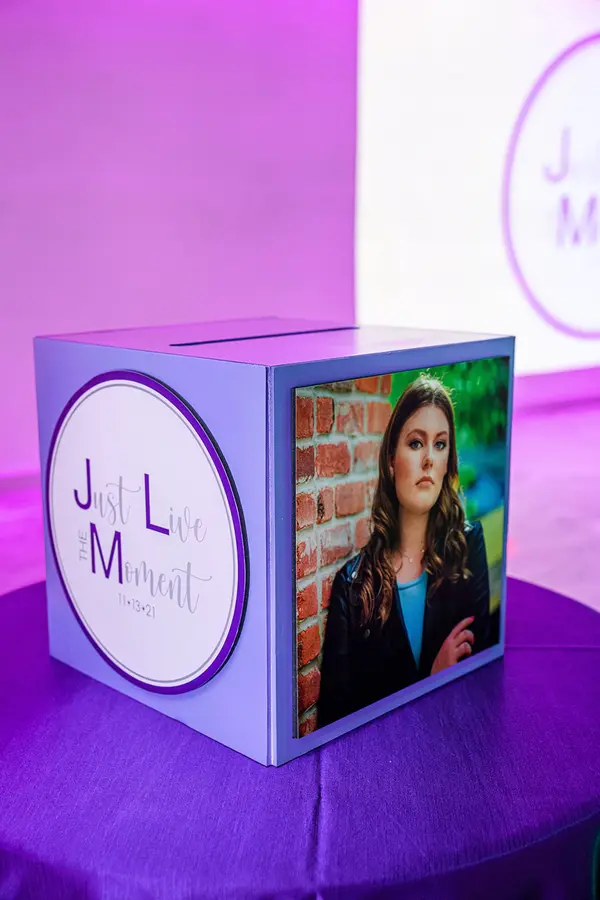 Custom Lavender Gift Box