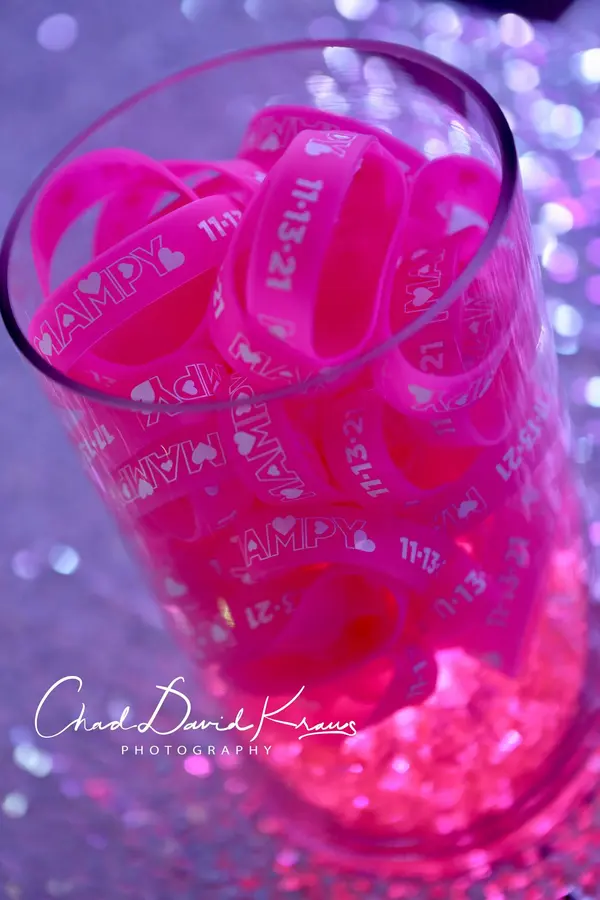 Custom Bracelets Lounge Centerpiece