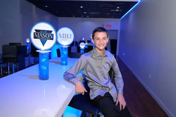 LED Custom Logo Centerpiece for Lounge