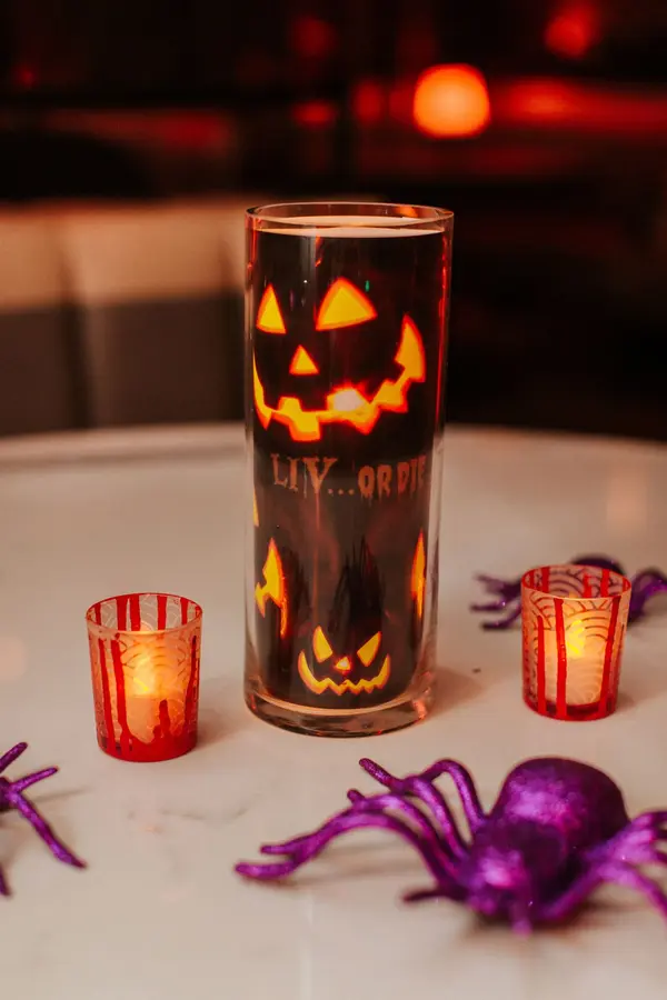 Halloween Themed Custom Votives