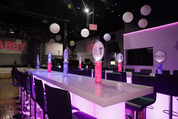 LED Custom Lounge Centerpiece