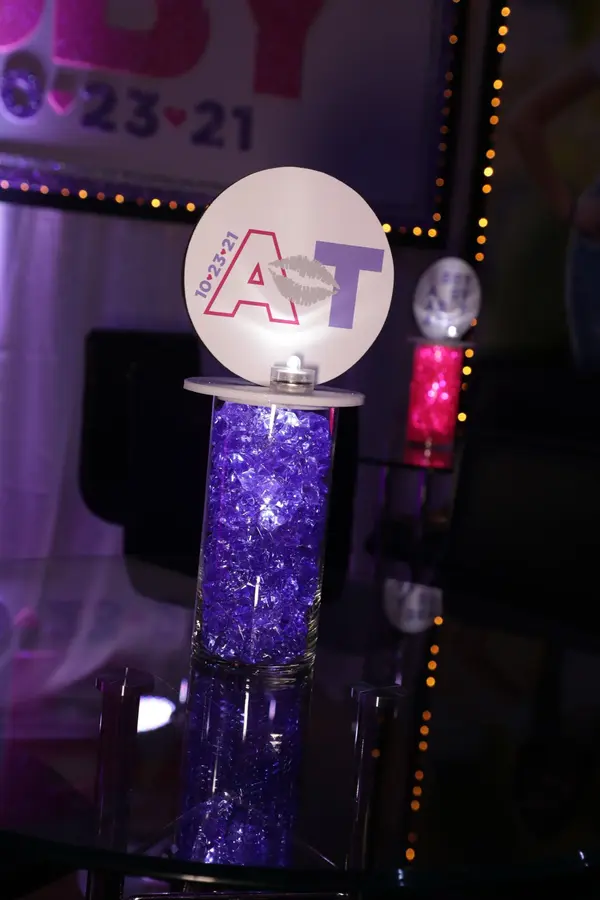 LED Logo Topper Lounge Centerpiece