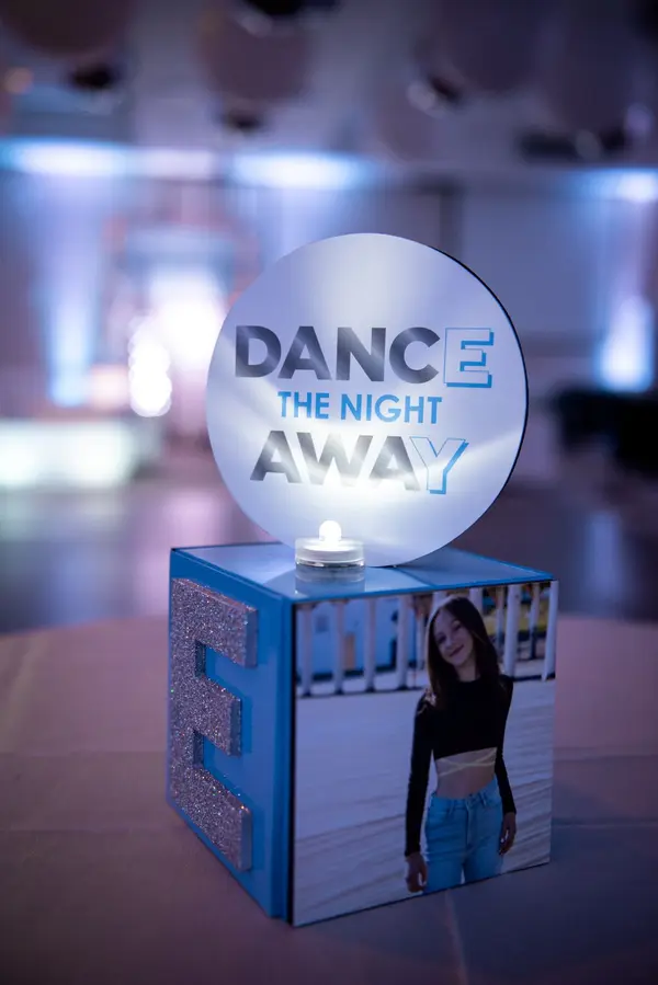 Mini LED Custom Cube Lounge Centerpiece