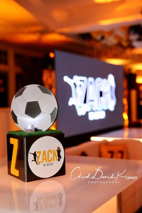 LED Soccer Theme Mini Cube
