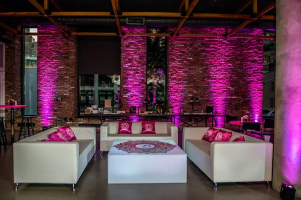 Pink Uplighting