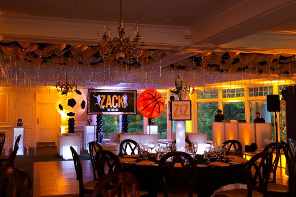 Yellow LED Uplighting