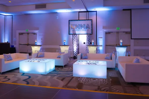 LED Lounge Setup