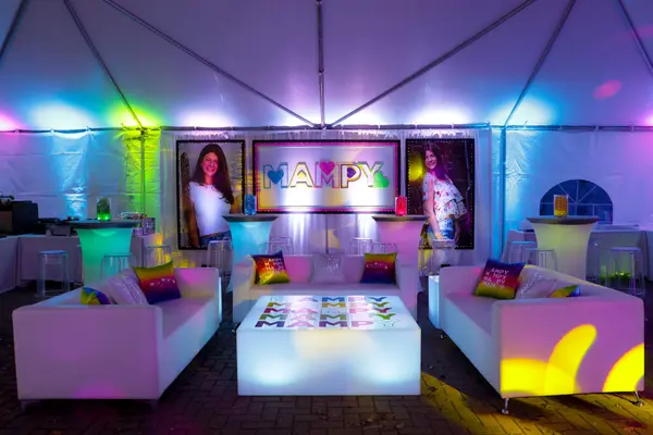Tent Party LED Custom Lounge