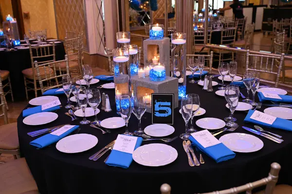 LED Cinder Block Centerpiece