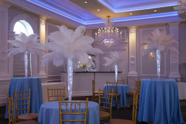 LED Feather Tree Centerpiece