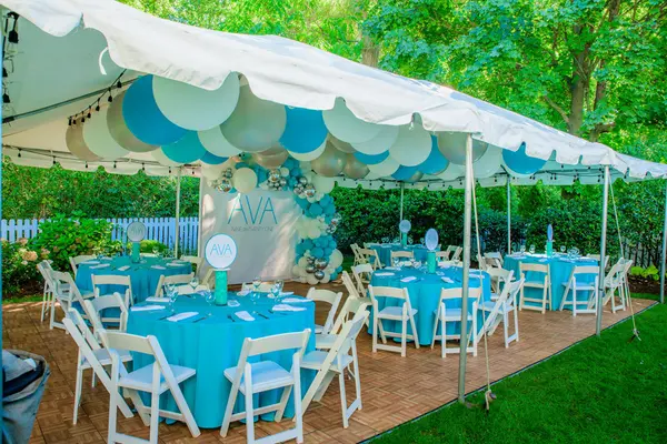 Bat Mitzvah Backyard Tent Party