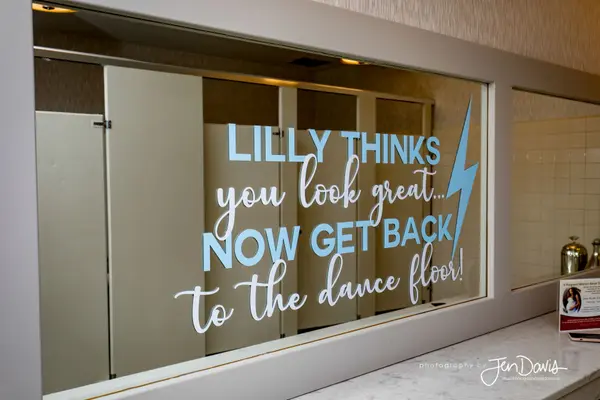 Custom Mirror Sign