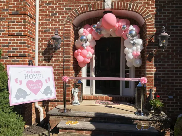 Entrance Organic Balloon Garland