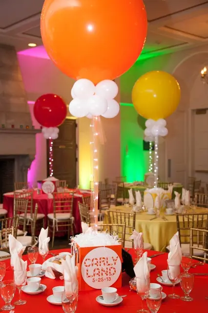 Candy Photo Cube Centerpiece