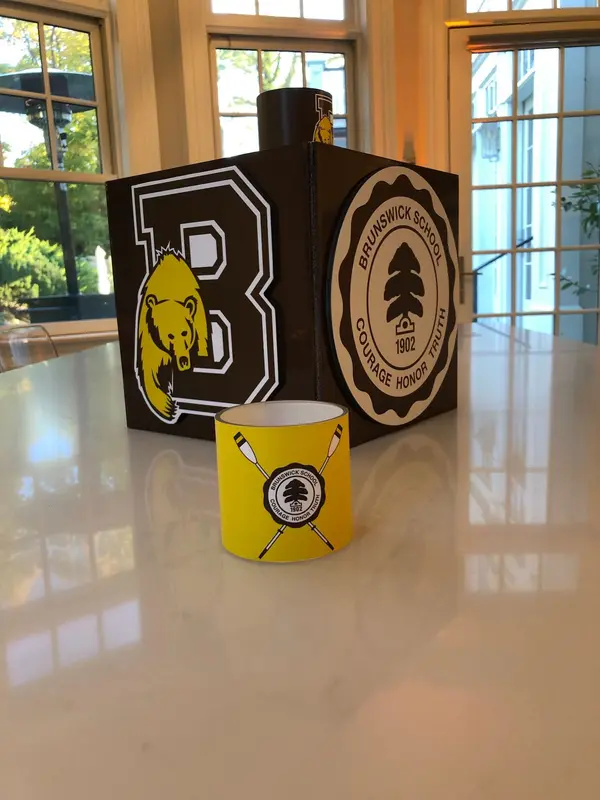Custom Logo Cube with Votive