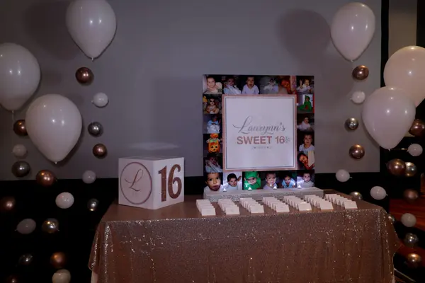 Custom LED Seating Card Display