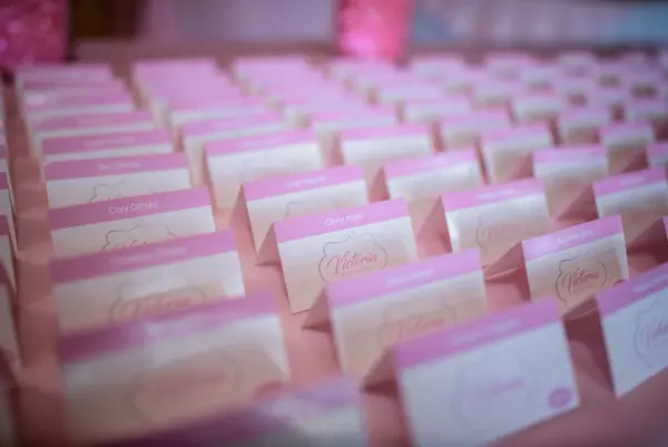 Custom Logo Place Cards