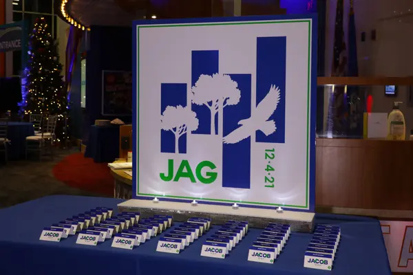 Custom Fold Over Place Card and Display