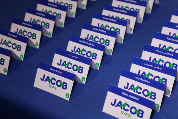 Custom Logo Place Cards