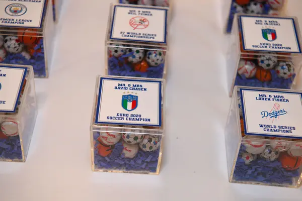 Custom Chocolate Box Place Cards