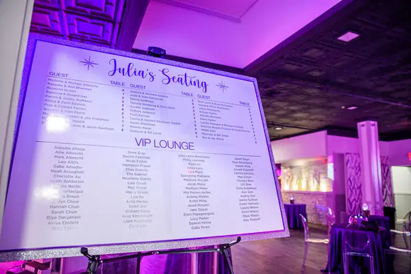 Seating Card Display
