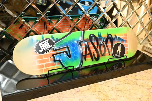 Custom Skateboard Sign In Board