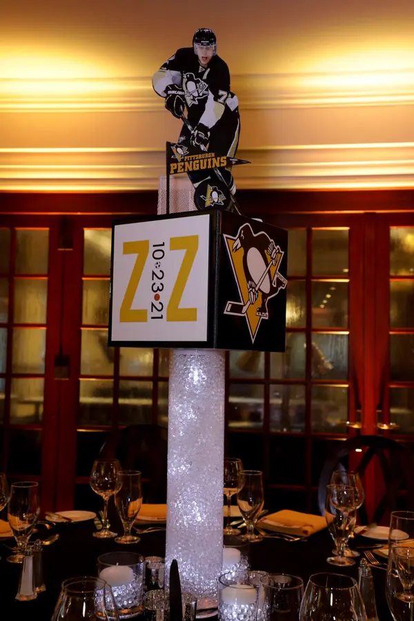Hockey Themed Centerpiece
