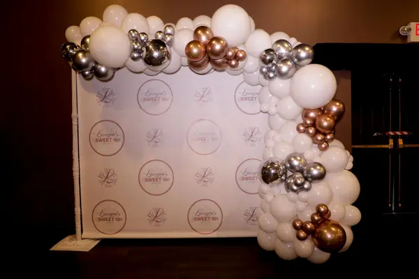 Sweet Sixteen Step and Repeat
