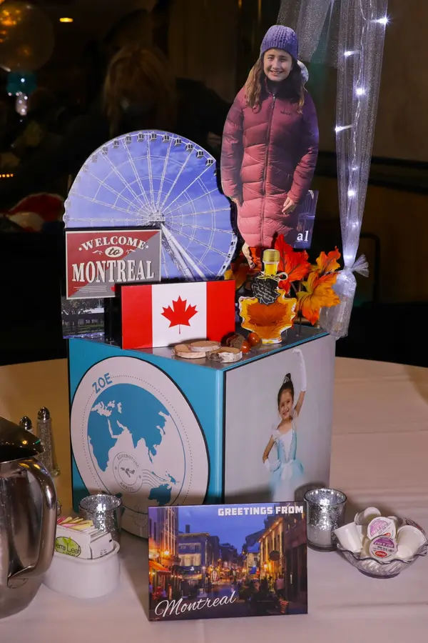 Custom Canada Inspired Centerpiece