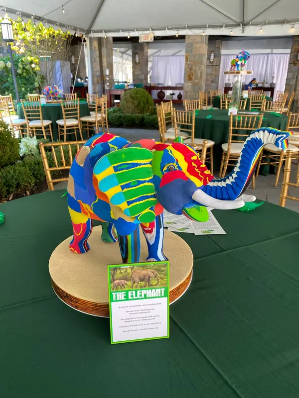 Custom Elephant Centerpiece