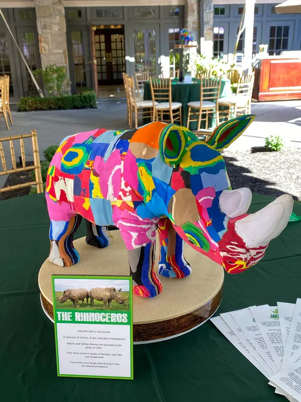 Rhinoceros Theme Centerpiece