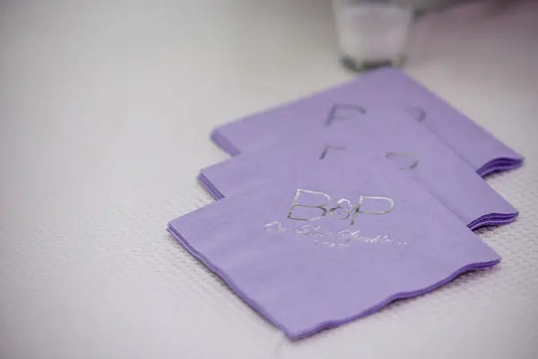Lavender Custom Napkins