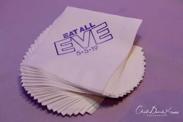 Bat Mitzvah Logo Napkins