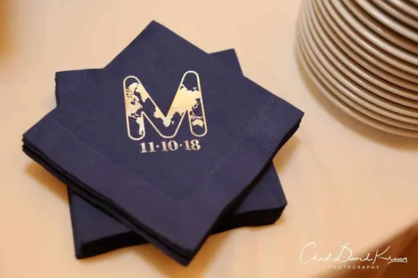 Travel Themed Cocktail Napkin