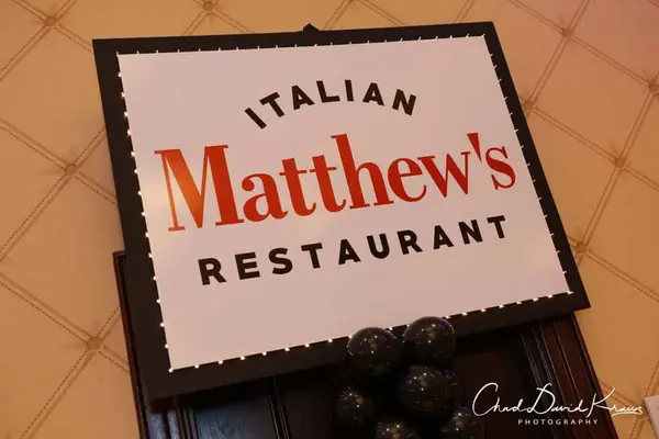 Custom Buffet Sign