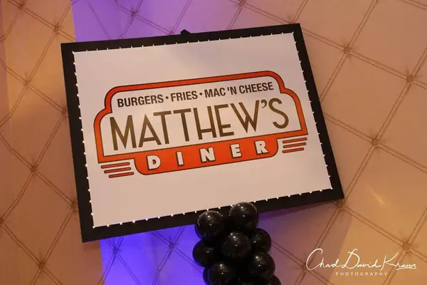 Custom Buffet Sign