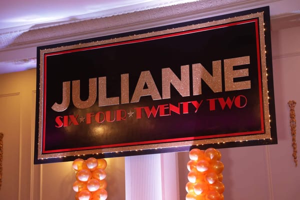 Red Carpet Themed Backdrop