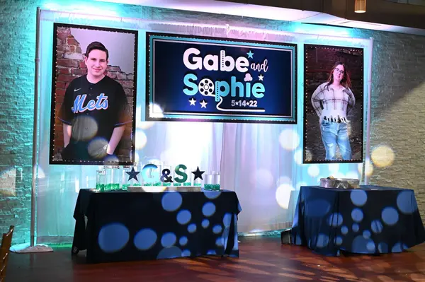Movie Themed Logo Backdrop