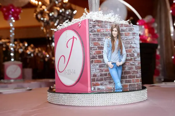 Bling Photo Cube