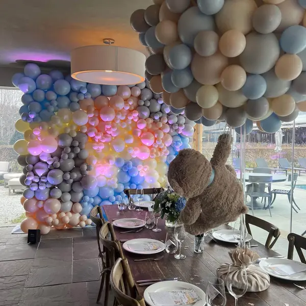 Pastel Balloon Wall