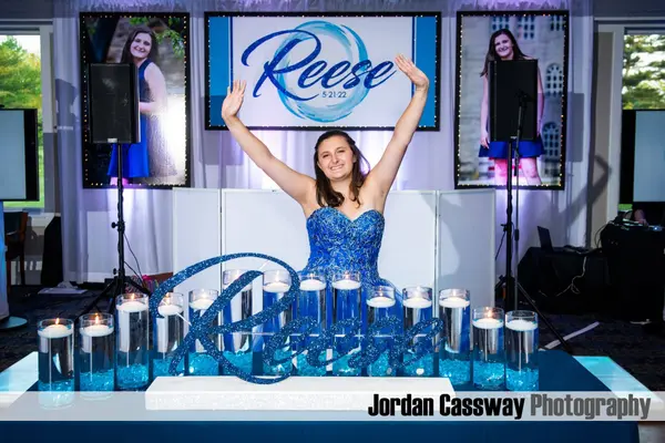 Swim Themed Candle Lighting Display